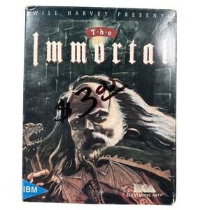 Electronic Arts Video Game The Immortal IBM PC Big Box Retro Floppy Untested